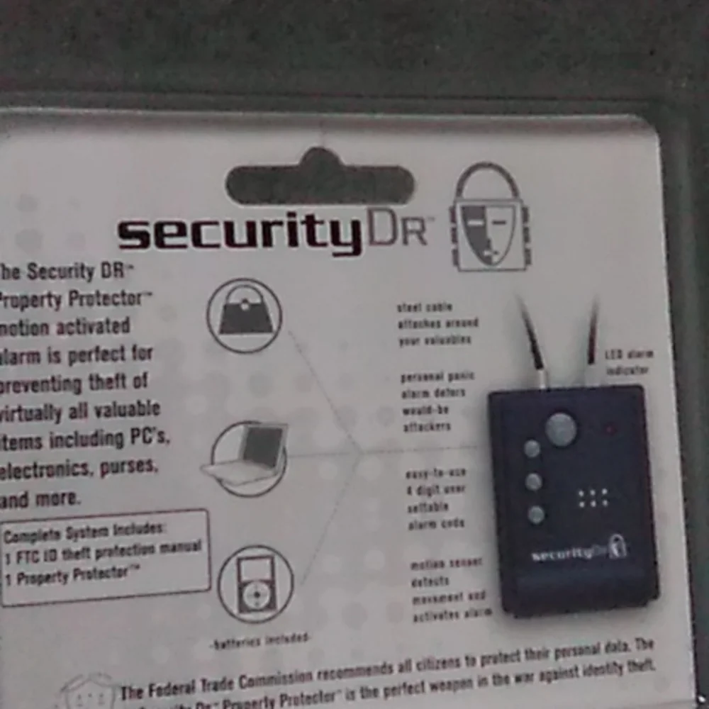 Motion sensor alarm